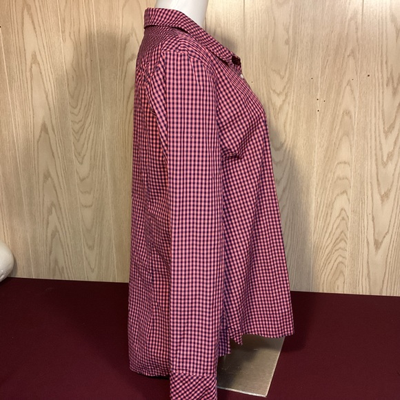 Vineyard Vines Classic Womens checked button down shirt size 16 - Picture 4 of 10